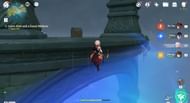 Walk through the mirage bridge to get to the top of the ruin (Image via HoYoverse)